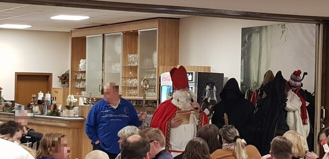 Weihnachtsfeier Nikolaus